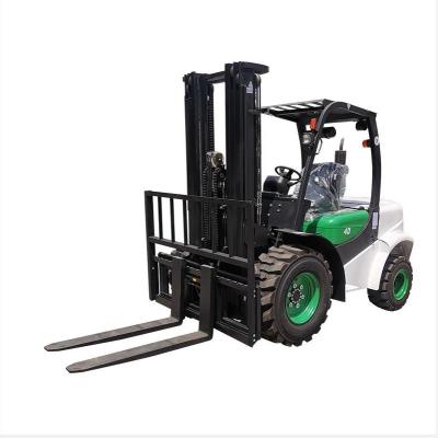 John Deere Off Road Forklift. رافعة شوكية للطرق الوعرة من John Deere
