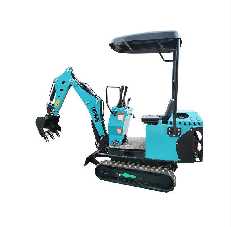 حفارة صغيرة مع ملحقات مثقاب Mini Excavator With Auger Attachments