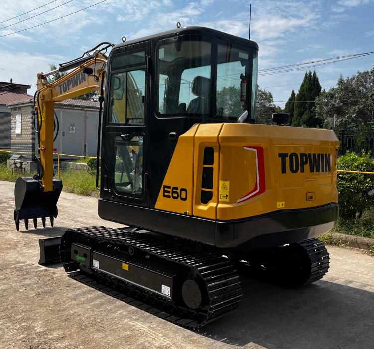 لودر حفار صغير Mini Backhoe Loader